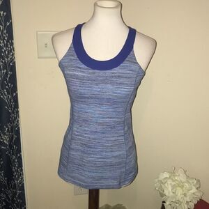 Lululemon Athletica Blue Tank Top